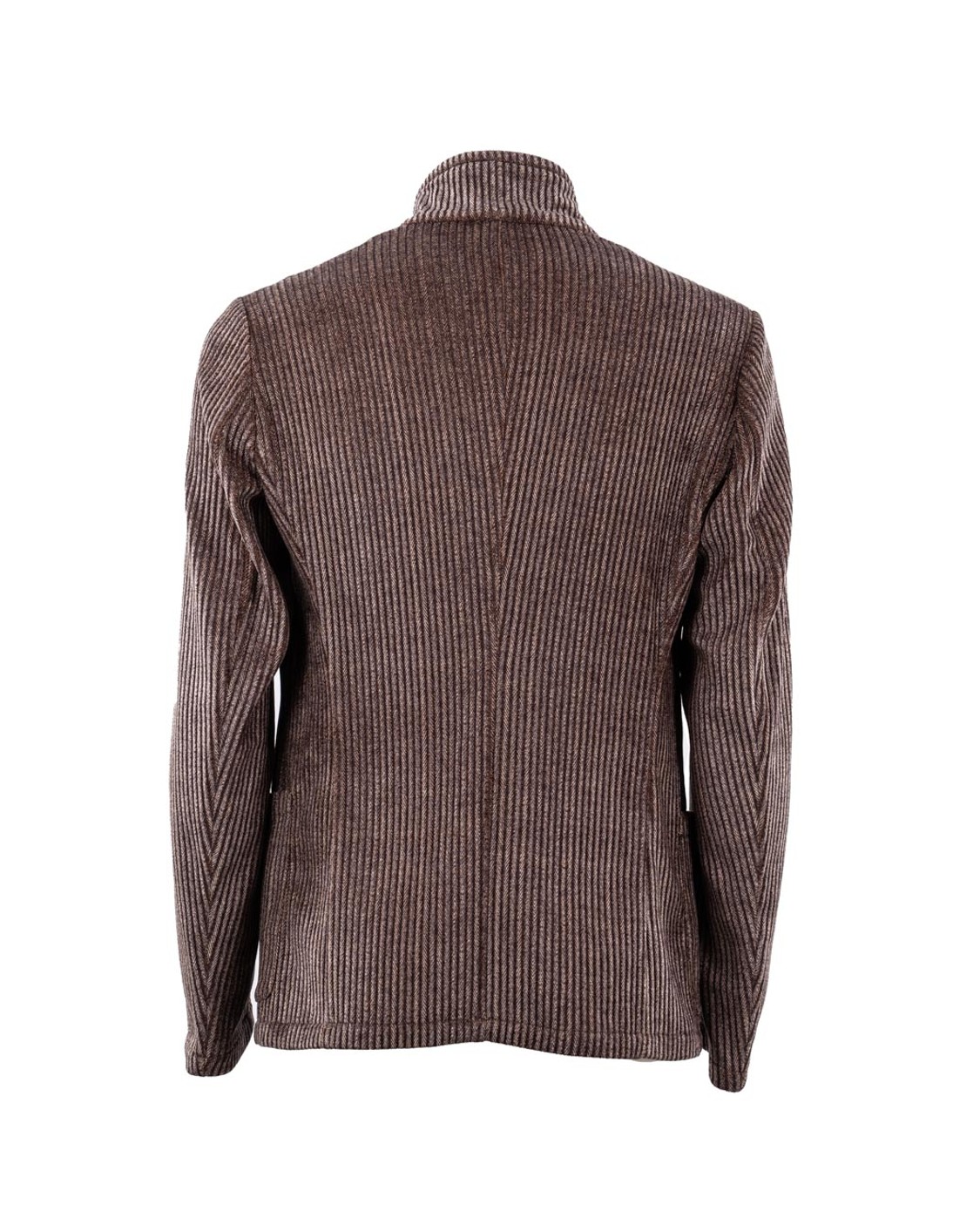 shop EMPORIO ARMANI  Giacca: Emporio Armani giacca collo guru.
Corduroy.
Allacciatura decentrata.
Stampa all over.
Allacciatura con bottoni.
Maniche lunghe.
Tasche laterali a toppa.
Capo sfoderato.
Composizione:  98% poliestere, 2% elastan.
Made in Romania.. EM000144 TE16802-P6005 number 3735978